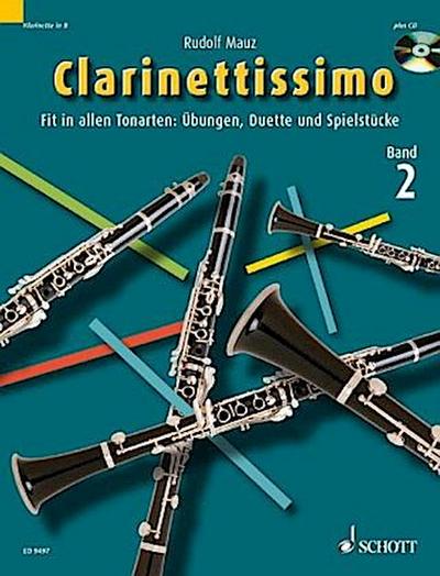 Clarinettissimo, m. Audio-CD. Bd.2
