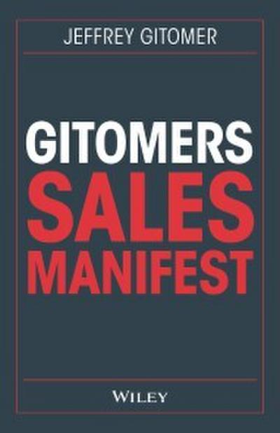 Gitomers Sales-Manifest