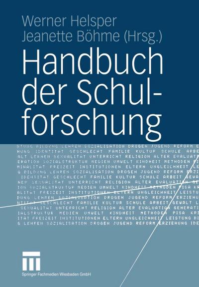 Handbuch der Schulforschung