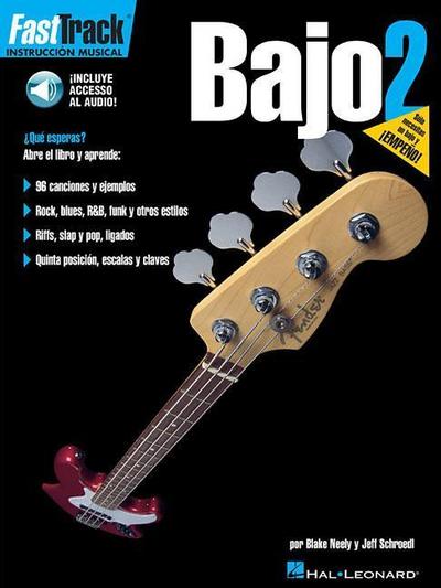 Fasttrack Bass Method 2 - Spanish Edition