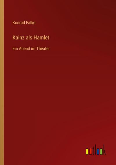 Kainz als Hamlet
