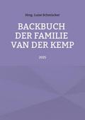 Backbuch der Familie van der Kemp