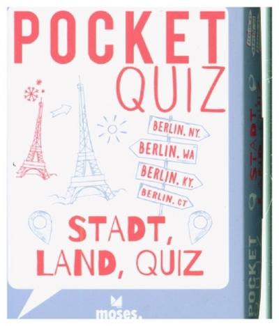 Pocket Quiz Stadt, Land, Quiz