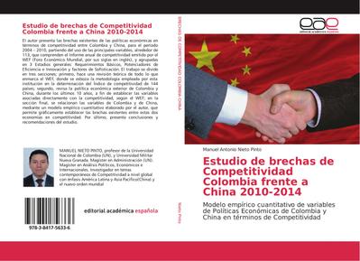 Estudio de brechas de Competitividad Colombia frente a China 2010-2014