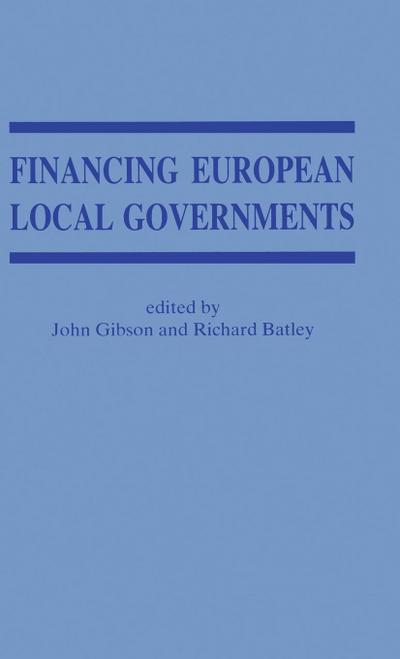 Financing European Local Government