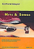 Hits und Songs fürGitarre mit leeren Bässen
