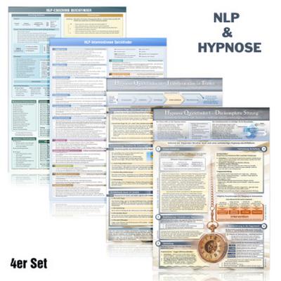 [4er-Set] Das NLP & Hypnose Lern- und Weiterbildungs-Set (2024), 4 Teile