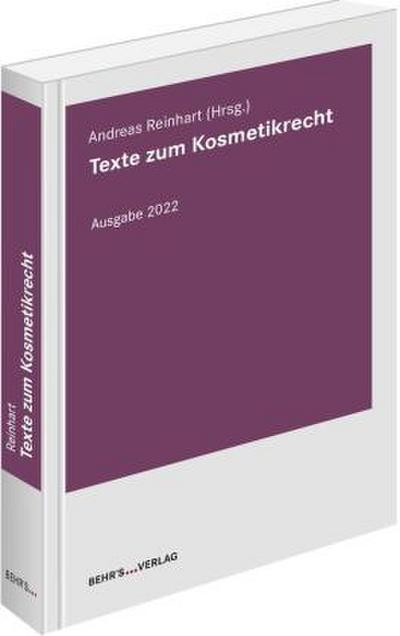 Texte zum Kosmetikrecht