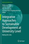 Integrative Approaches to Sustainable Development 