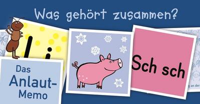 Was gehört zusammen? - Das Anlaut-Memo