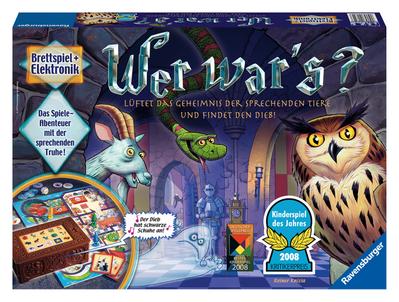 Ravensburger 21854 - Wer war’s? - Kinderspiel des Jahres 2008