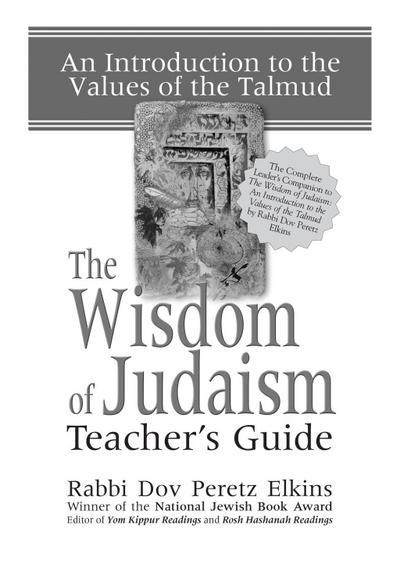 The Wisdom of Judaism Teacher’s Guide