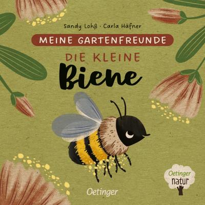 Meine Gartenfreunde. Die kleine Biene: Nachhaltig hergestelltes Öko-Pappbilderbuch für die Kleinsten (Mängelexemplar)