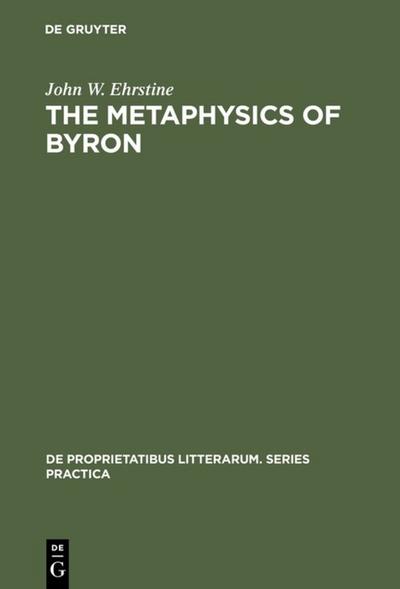 The Metaphysics of Byron