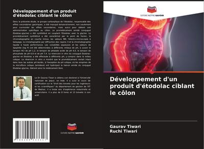 Développement d’un produit d’étodolac ciblant le côlon