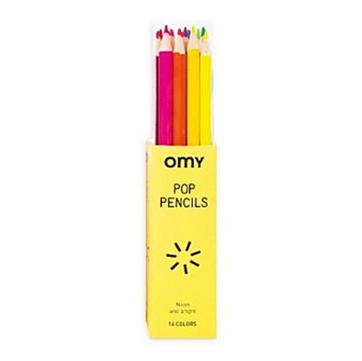 OMY® 16 Stück Buntstifte POP (CRA01A)