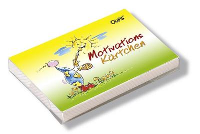 Oups Kärtchenbox - Motivationskärtchen