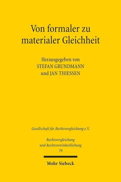 Von formaler zu materialer Gleichheit
