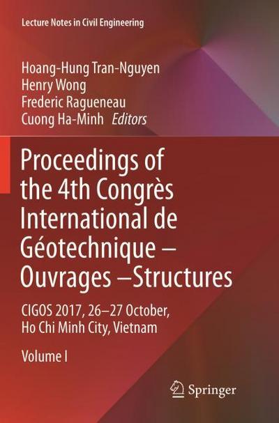 Proceedings of the 4th Congrès International de Géotechnique - Ouvrages -Structures