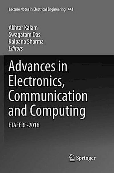 Advances in Electronics, Communication and Computing
