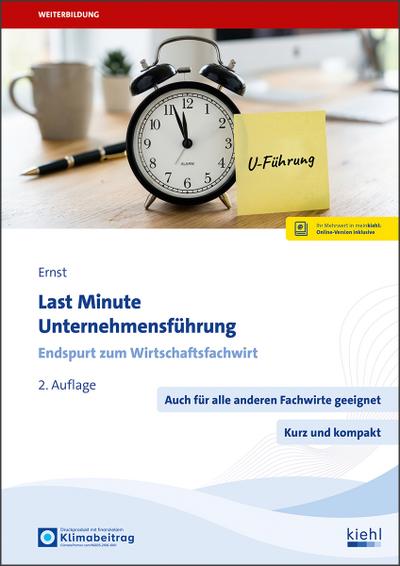Last Minute Unternehmensführung