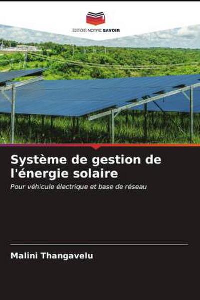 Système de gestion de l’énergie solaire