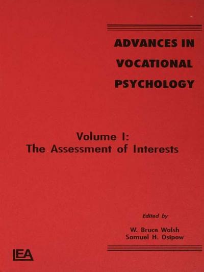 Advances in Vocational Psychology