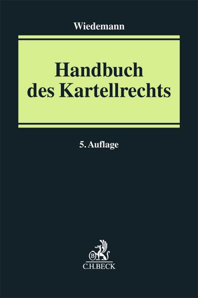 Handbuch des Kartellrechts