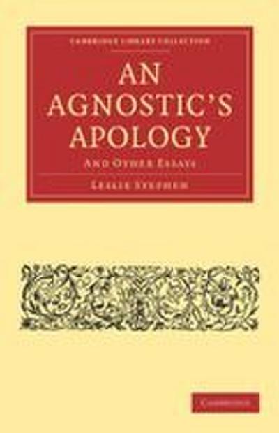 An Agnostic’s Apology