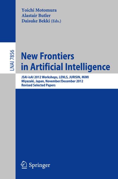 New Frontiers in Artificial Intelligence