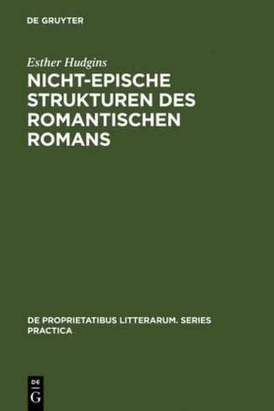 Nicht-epische Strukturen des romantischen Romans
