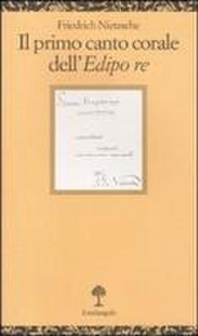 Il primo canto corale dell’Edipo Re