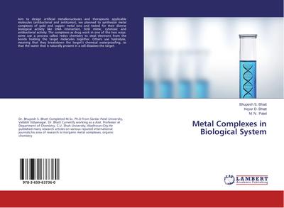 Metal Complexes in Biological System