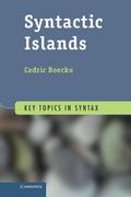 Syntactic Islands