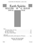 Earth Spirits. Notations on AI Animism