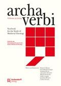 Archa Verbi Yearbook for the Study of Medieval Theology 21/2024