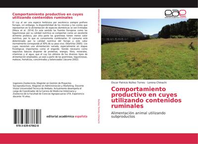 Comportamiento productivo en cuyes utilizando contenidos ruminales
