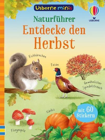 Usborne Minis - Naturführer: Entdecke den Herbst