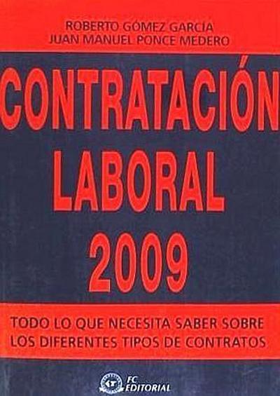 Contratación laboral 2009