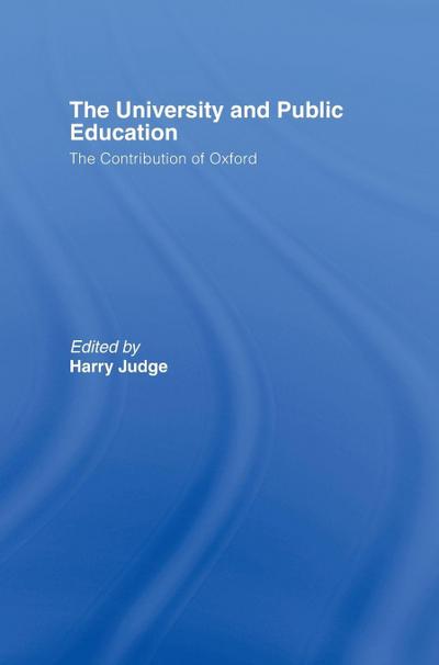 The University and Public Education