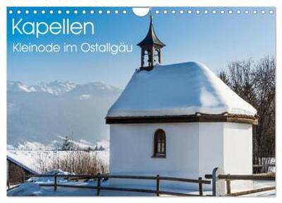 Kapellen - Kleinode im Ostallgäu mit Planerfunktion (Wandkalender 2026 DIN A4 quer), CALVENDO Monatskalender
