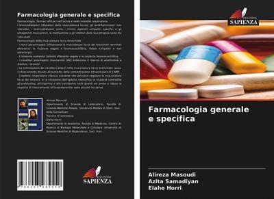 Farmacologia generale e specifica