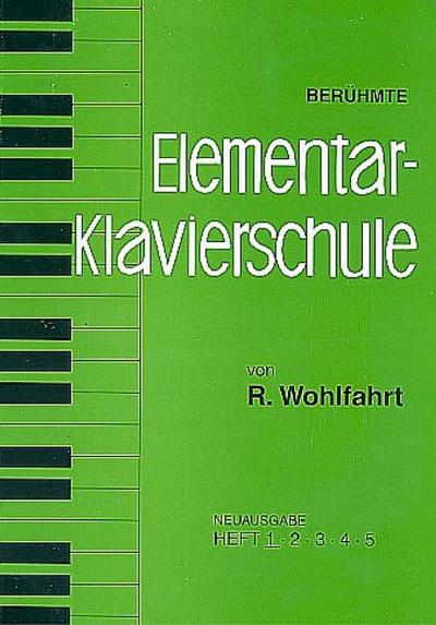 Berühmte Elementar-Klavierschule op.222  Band 1 - 5