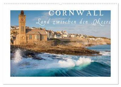 Cornwall - Land zwischen den Meeren (Wandkalender 2026 DIN A2 quer), CALVENDO Monatskalender