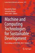 Machine and Computing Technologies for Sustainable