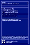 Verfassungsrecht und Verfassungspolitik in Umbruch