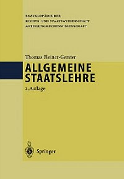 Allgemeine Staatslehre
