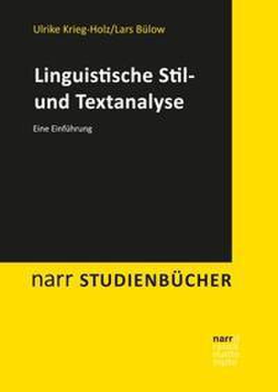 Linguistische Stil- und Textanalyse