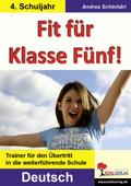 Fit für Klasse Fünf! - Deutsch