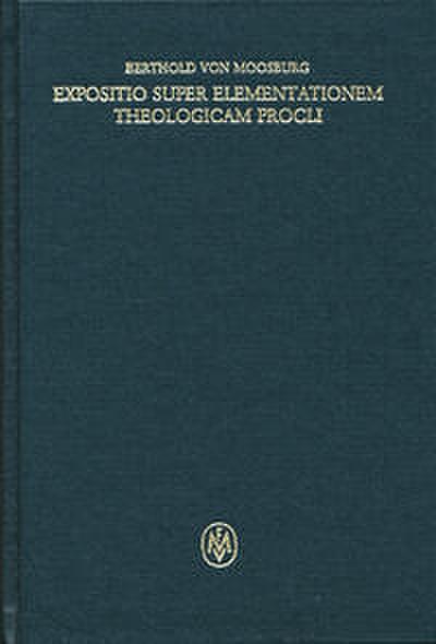 Expositio super elementationem theologicam Procli
